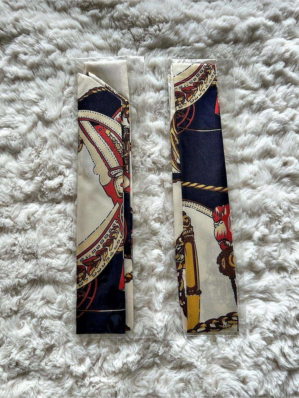 Twilly Scarves - one pair